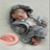 BABESIDE Lifelike Reborn Baby Dolls Boys - 17-Inch Real Baby Feeling Realistic-Newborn Baby Doll Full Body Vinyl Real Life Baby Dolls with Toy & Gift Box for Kids view 1