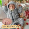 BABESIDE Lifelike Reborn Baby Dolls Boys - 17-Inch Real Baby Feeling Realistic-Newborn Baby Doll Full Body Vinyl Real Life Baby Dolls with Toy & Gift Box for Kids view 3