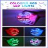 ATHLERIA Gold Magic Flying Orb Ball with Lights,Cool Stuff Gadgets Birthday Gifts Toys for Boy Girl Teens,Helicopter Mini Drone for Kids,Hover Boomerang Ball,Flying Spinner view 4