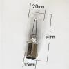 Lab Microscope Slides 2pcs 6V 15W/ 6V 30W Bayonet Light Bulbs for Microscope Instrument Lamp Microscope Parts (Color : 6V 15W) view 2