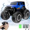 STEMTRON Amphibious Remote Control Car Toys for Boys 2.4GHz 1:16 All Terrain Off-Road RC Car Waterproof RC Monster Truck Kids Pool Toys Remote Control Boat Gifts for Kids Boys view 1