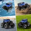 STEMTRON Amphibious Remote Control Car Toys for Boys 2.4GHz 1:16 All Terrain Off-Road RC Car Waterproof RC Monster Truck Kids Pool Toys Remote Control Boat Gifts for Kids Boys view 2