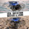 STEMTRON Amphibious Remote Control Car Toys for Boys 2.4GHz 1:16 All Terrain Off-Road RC Car Waterproof RC Monster Truck Kids Pool Toys Remote Control Boat Gifts for Kids Boys view 3