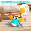 Hirger Crawling Crab Baby Toy, Tummy Time Toy for Infant 3 6 9 12 18 24 Month, Walking Dancing Interactive Sensory Crab with Light Music, Birthday Gift for Toddler Boy Girl 1 2 3 view 3