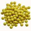 LAMBID 100 X 0.50 Cal Balls Reusable for Training and Self-Defense, 0.50 Caliber Solid Seamless Hard Nylon Paintballs Ammo for Target Shooting (1.5 Gram Yellow) view 1