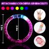 36Pcs LED Bracelets Glow Sticks Glow in the Dark Party Supplies for Kids/Adults, Halloween Party Favors for Kids Flashing Light up Toys, Neon Accessories Carnival Birthday Concert Games Gifts view 2