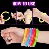 36Pcs LED Bracelets Glow Sticks Glow in the Dark Party Supplies for Kids/Adults, Halloween Party Favors for Kids Flashing Light up Toys, Neon Accessories Carnival Birthday Concert Games Gifts view 4