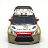 Norev Car 1/64 - Citroen DS3 WRC no.1 Abu Dhabi - Red Side Mirrors - 3 inches Metal Car view 2