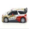 Norev Car 1/64 - Citroen DS3 WRC no.1 Abu Dhabi - Red Side Mirrors - 3 inches Metal Car view 4