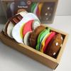 Pretend Play Food Toy Set for Kids,13-Piece Hamburger and Sandwich Soft Pretend Food Playset for Kids,Felt Sandwich with Beef Steak,Vegetables for Toddlers 3 4 5 6 Years Old view 1