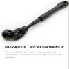 VICRAZZE RC Drive Shaft 97-137mm RC Upgrades for 1/10 RC Crawler Axial SCX10 SCX10-II Redcat D90 Gen7 /Pro RC4WD GEN8(2PCS) view 4