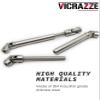 VICRAZZE 112-165mm 2pcs Stainless Steel Drive Shaft for 1/10 RC Crawler Traxxas TRX6 Axial SCX10 Wraith Capra D90 TF2 Redcat GEN8 view 2