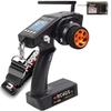 DTXMX Radiolink RC4GS V3 5 Channels RC Transmitter and Gyro Receiver R6FG 2.4GHz RC Radio Controller 30 Models Storage for RC Car,Boat,Tanks,Crawler,Truck Black view 1