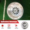 Vitavon Beadlock Wheels V2 for UDR Traxxas Unlimited Desert Racer 1:7 Fits with Proline Hyrax tire only 2pcs view 3