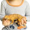 Gemini&Genius Safari Animal Figures Toys, Tiger Figurine Wildlife World Figures for Nature Science Learning, Jungle Animals Gifts for Kids view 4