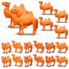 Charniol 24 Pcs Camel Figurines Hand Painted Miniature Animal Statue Desert Camel Figures Animal Figurines Toys Models for Table Desktop Cake Toppers Collection Home Ornaments Decor view 1