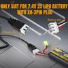 SUPULSE 2S Lipo Battery USB Charger Cable with XH-3P Connector Plug Fast Charging 2Pack 7.4V 2S Lipo Battery Charger for SCX24 RC Car/Plane/Drone/Gel Blaster view 4