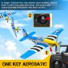 GoolRC RC Airplane, 2.4GHz 4CH Remote Control Airplane, Ready to Fly RC Plane with 6-Axis Gyro, RC Aircraft Flight Toys with One-Key Aerobatic, One-Key U-Turn for Adults and, Included 3 Batteries view 4