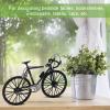 Pssopp DIY Bike Model Ornament, Erosion Alloy Material Delicate Craftsmanship Finger Mountain Bike Model for Home Desktop Decor(7.5 x 5.1in) view 2