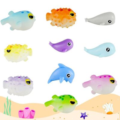 Sea Animals Mini Toys - 100pcs Bulk Sea Creatures - Easter Egg Fillers, Party Favors, Classroom Prizes, Vending Machine Toys
