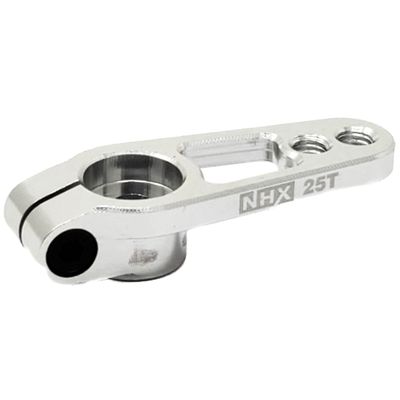 NHX RC 25T M3 CNC Aluminum Servo Horn Arms Silver fits Futaba/Savox
