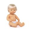 Miniland Doll Gift Box Baby Doll Caucasian Boy 15'' + Forest Outfit - Made in Spain, Gift, Quality, Inclusion, Diversity view 2
