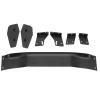 RC Rear Spoiler Wing,Aluminum Alloy RC Tail Wing Rear Wing Mount Rear Wing Deck for 1/10 RC Racing Car for HSP for LC view 3