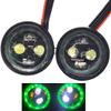 NHX RC Headlight LED Set Green Ring w/Control Board / 6 Lighting Modes view 1