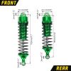 RCAWD Front Rear Shock Absorber for LOSI 1/10 Lasernut U4, Tenacity DB Pro, TENACITY TT Pro 4WD SCT Upgrades Green view 3