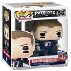 POP Football: Patriots - Rob Gronkowski (Color Rush) Funko Vinyl Figure (Bundled with Compatible Box Protector Case) view 3