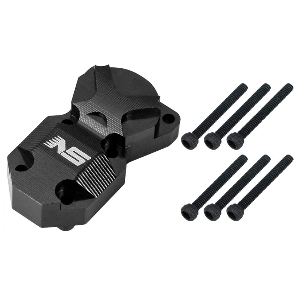 NexxSpeed CNC Aluminum Diff Cover (Black) - AXIAL SCX24 / AX24