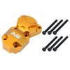 Nexxspeed CNC Aluminum Diff Cover (Gold) - AXIAL SCX24 / AX24 view 1
