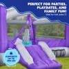 Sunny & Fun Inflatable Bounce House | Giant 12x10.5 Feet Blow-Up Jump Bouncy Castle for Kids with Air Blower, Stakes & Repair Kit | Easy Set Up for Hours of Backyard Play & Party Fun | Ages 3-11 view 4