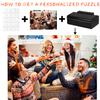 12 Sets Blank White Jigsaw Puzzles,Sublimation Puzzle Craft,White DIY Custom Puzzle for Heat Press Thermal Transfer Puzzle Craft(A5-20 Style) view 3