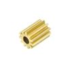 Nexxspeed CNC Brass Pinion 11T 0.3M 1.5mm Bore 5mm Height - AXIAL SCX24 view 1