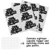 18pcs Black Glitter The Man The Myth The Legend Dessert Cupcake for Daddy Father's Day Theme Decor Supplies Man Male Happy Birthday Family Party Decorations view 3