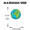 18pcs Glitter Celestial Dessert Cupcake Topper for Solar System Outer Space Universe Theme Decor Supplies Baby Shower Boy Girl Happy Birthday Party Decoration view 4