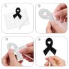 18pcs Black Glitter Dessert Cupcake Topper Cancer Chemo Free Survivor Warrior Theme Decor Supplies Breast Cancer Breast Care Awareness Birthday Party Decoration view 4