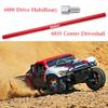 OGUNKE RC Aluminum Alloy Driveshaft Perfect Upgrade for Traxxas 4X4 Center Driveshaft (Red) view 2