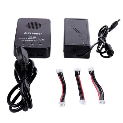 MIFXIN Battery Charger for Yuneec Q500 3S Lithium Battery Smart Balance Fast Charger Battery Pack Charging Hub for Yuneec Q500, Q500+, Q500 4K RC Quadcopter Power Supply Adapter