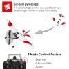 GoolRC RC Airplane, 2.4GHz 4CH Remote Control Airplane, Ready to Fly RC Plane with 6-Axis Gyro, RC Aircraft Flight Toys for Adults and Teens, Include 3 Batteries view 4