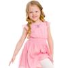 Msnailfly Butterfly Stretch Necklace & Bracelet Set, Girls' Butterfly Jewelry for Little Princesses (B) view 4