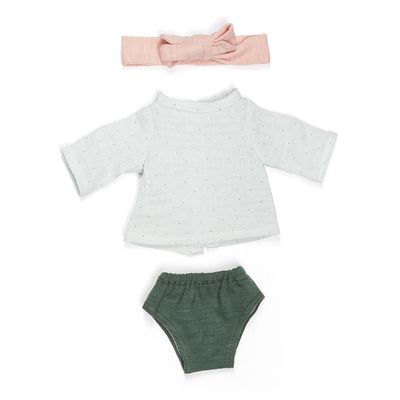 Miniland Clothes for Dolls 12" Forest Girl Set