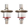GDOOL 2 Pieces Metal Differential Replacement Spare Parts Accessories Compatible with WLtoys 1/12 Scale 124016 124017 124018 124019 RC Car Upgrade Parts view 1