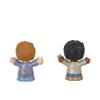 F-Price Toy Figure Pack - Story Starter Figure Set - HBW63 - Barista and Customer Figures Blue, Brown, Green view 3