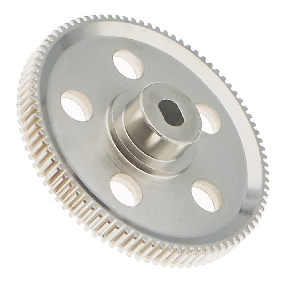 for Redcat Gen7 Upgrades 45 Steel Spur Gear 87T Tooth for Rc Hobby Model Car Redcat Everest 10 Redcat Gen7 Pro/Sport Parts Upgrades (Silver), M