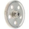 for Redcat Gen7 Upgrades 45 Steel Spur Gear 87T Tooth for Rc Hobby Model Car Redcat Everest 10 Redcat Gen7 Pro/Sport Parts Upgrades (Silver), M view 2