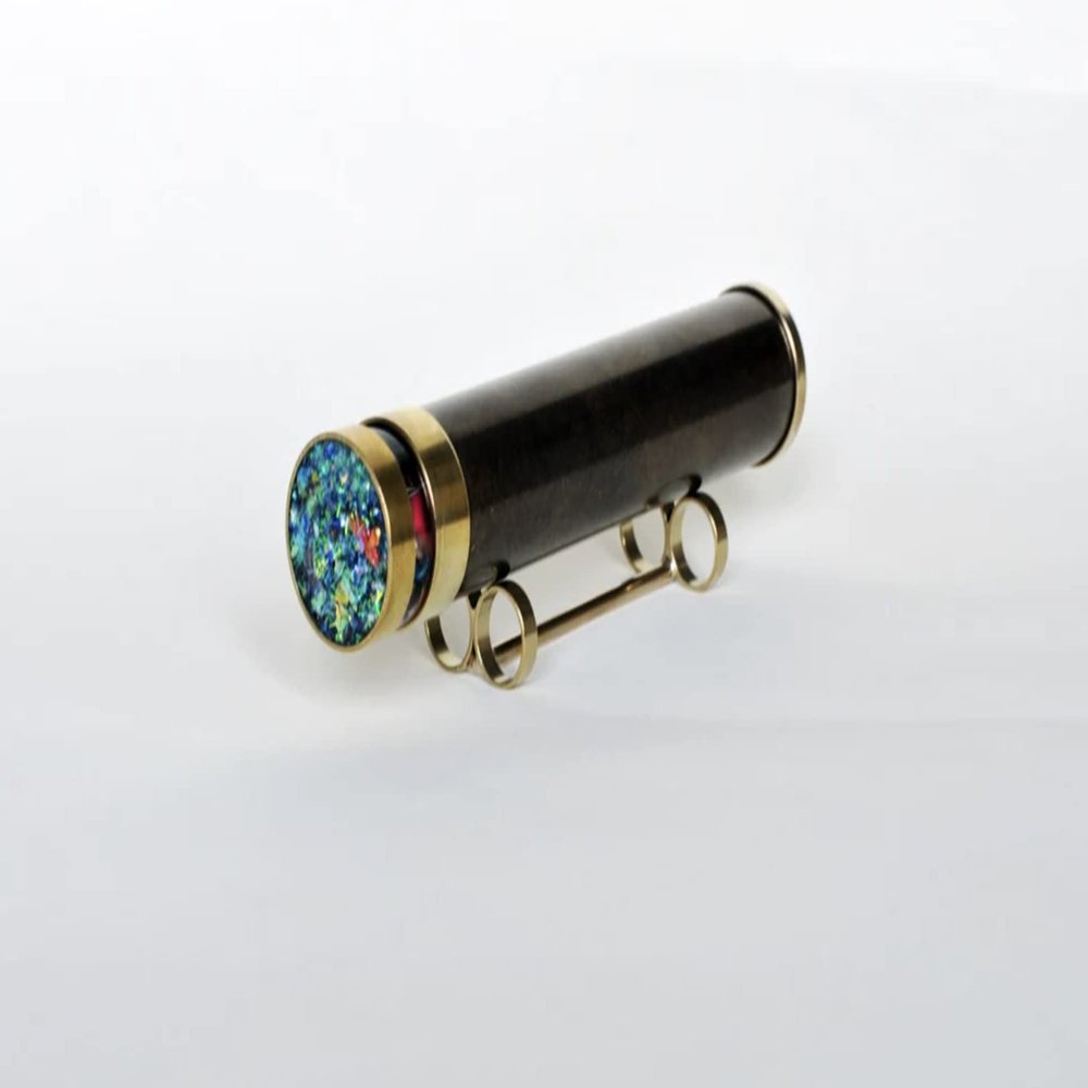 Brass Kaleidoscope - Premium Scope Handmade in Israel by Roy Cohen Gold