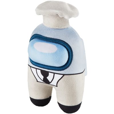 Among Us Plush Buddy White Crewmate The Chef 8" Online Video Game Character