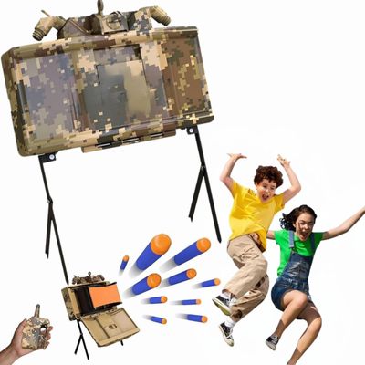 Skywin Toy Action Set for Play Games Remote Control Included, Compatible with Foam Blasters (Brown)